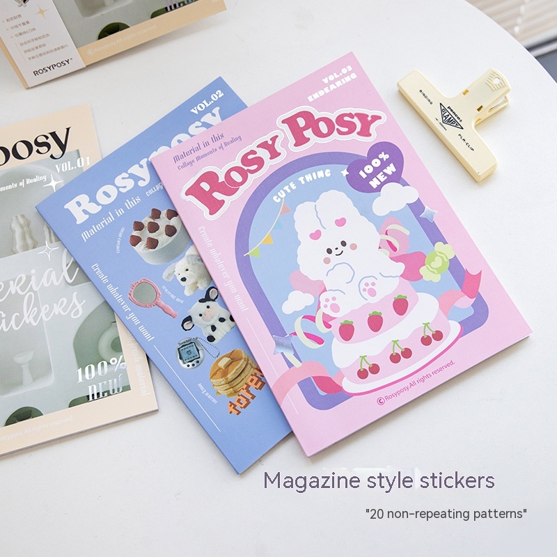 Cute kawaii Sticker Sheets Kawaii cute Sticker Book cute style