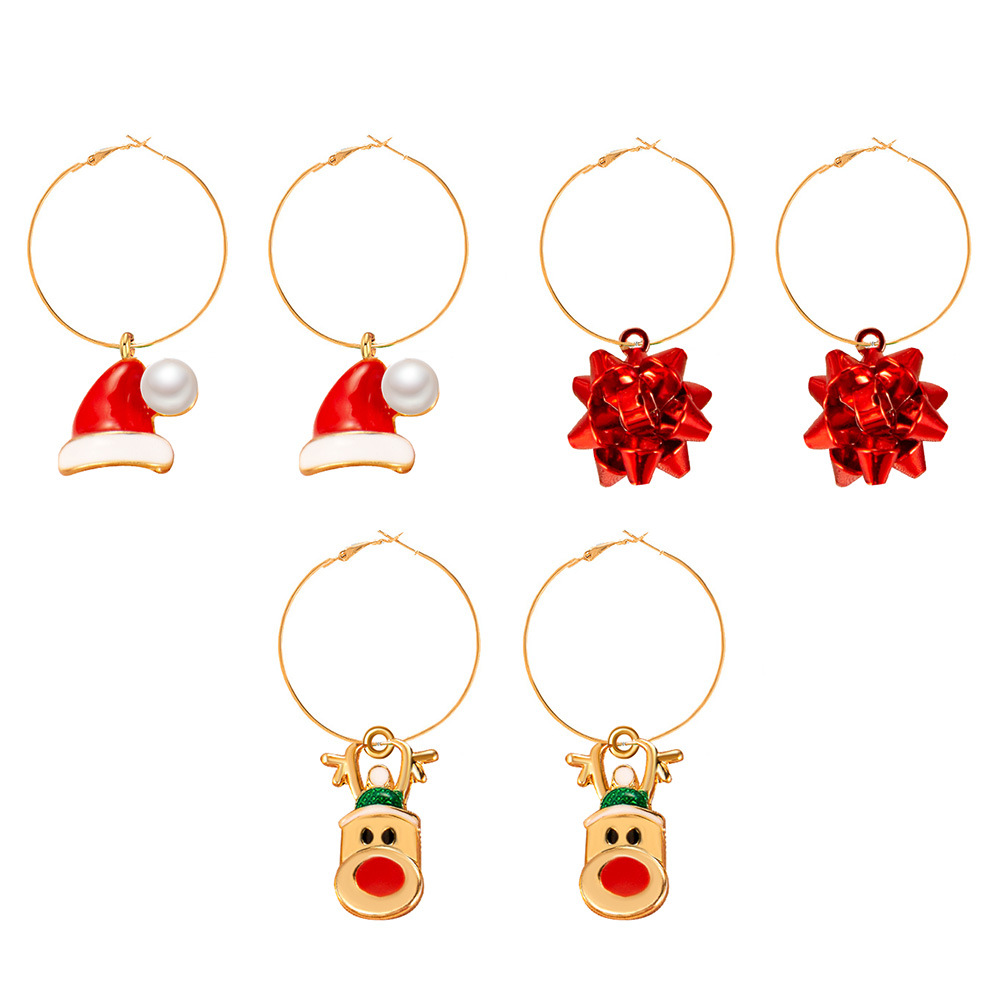 16f88e30 21e2 4005 bc51 aa87d3cfdc51 Women's Fashion Christmas Earrings Set Of Three