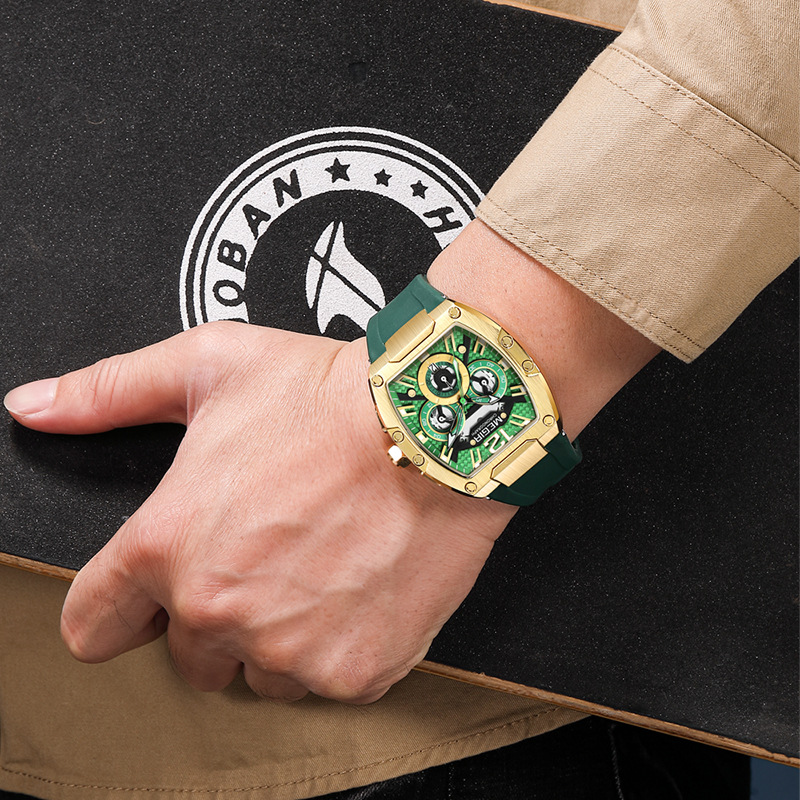 Megir Men's Chronograph Luxury Sport Quartz Watch For Men 8112