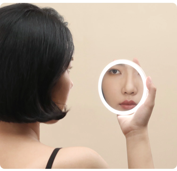New Creative Cosmetic Makeup Led light Mini Mirror