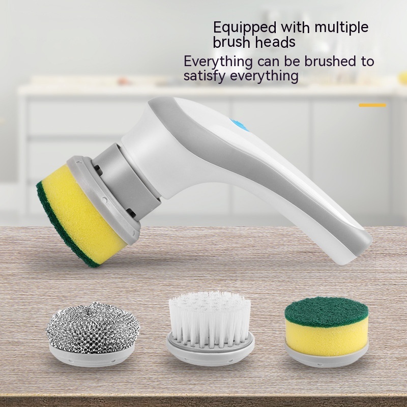 Electric Cleaning Brush 4-in-1 Handheld Kitchen Cleaner Cordless