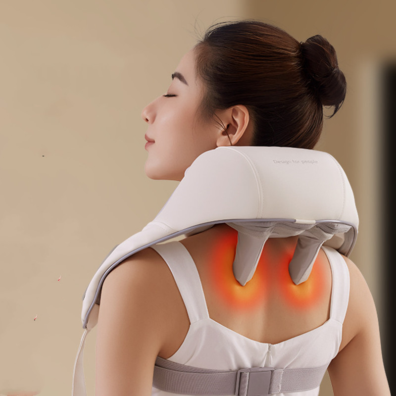 "Experience relaxation with our Electric Neck Massager – Oblique Muscle Clip for soothing shoulder relief." Yuchimagic, image 1