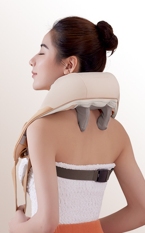 "Experience relaxation with our Electric Neck Massager – Oblique Muscle Clip for soothing shoulder relief." Yuchimagic, image 2