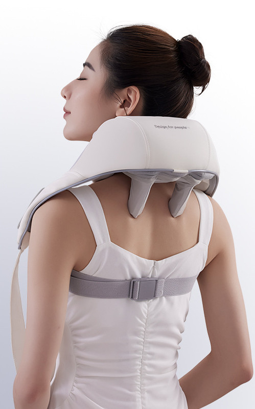"Experience relaxation with our Electric Neck Massager – Oblique Muscle Clip for soothing shoulder relief." Yuchimagic, image 3