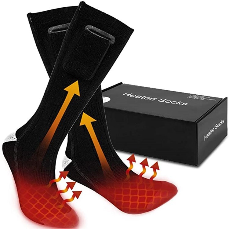 ManMaidde Unisex Fashion Socks / Long &amp; Simple Heating And Warm-keeping Electric Socks