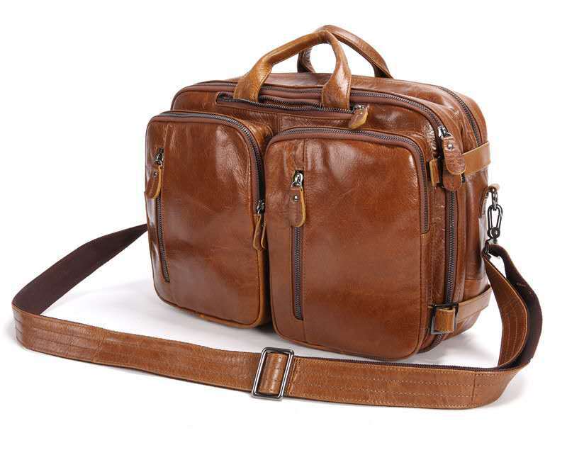 Genuine Leather Cross Body Handbag
