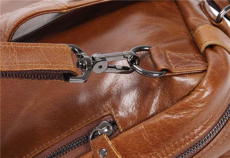 Genuine Leather Cross Body Handbag