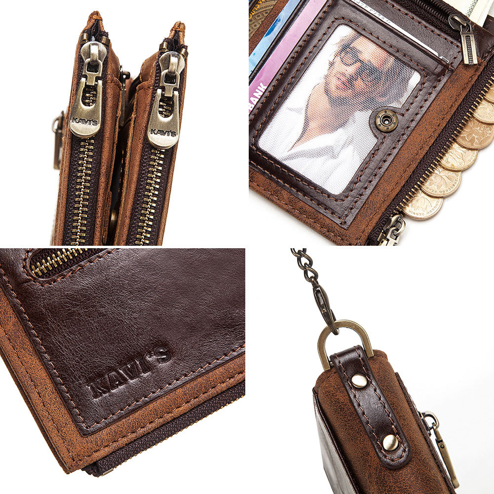 Men's RFID Leather Wallet