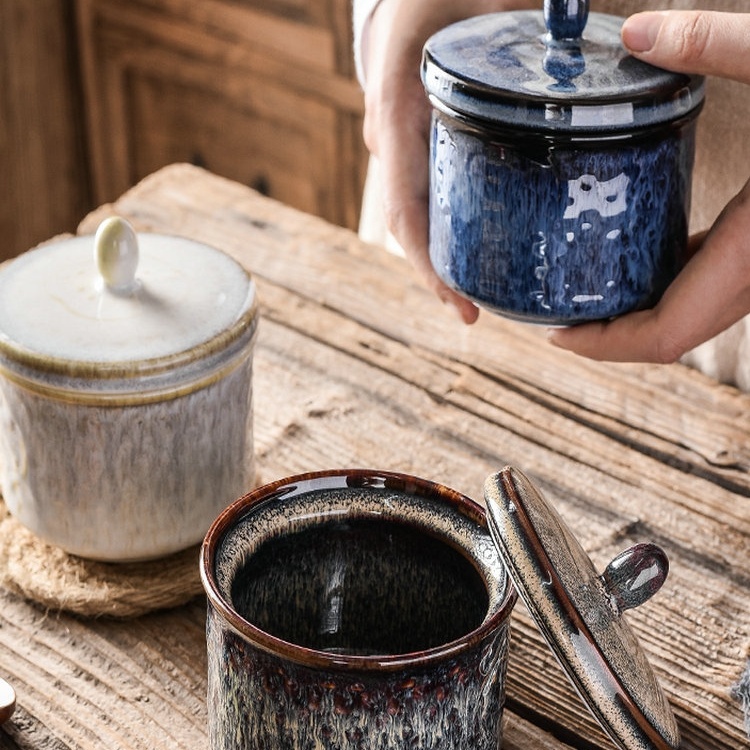 Japanese Style Ceramic Stewing Cup