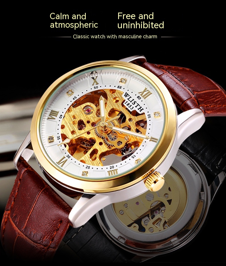 Wlisth Automatic Mechanical Watch For Men 1033