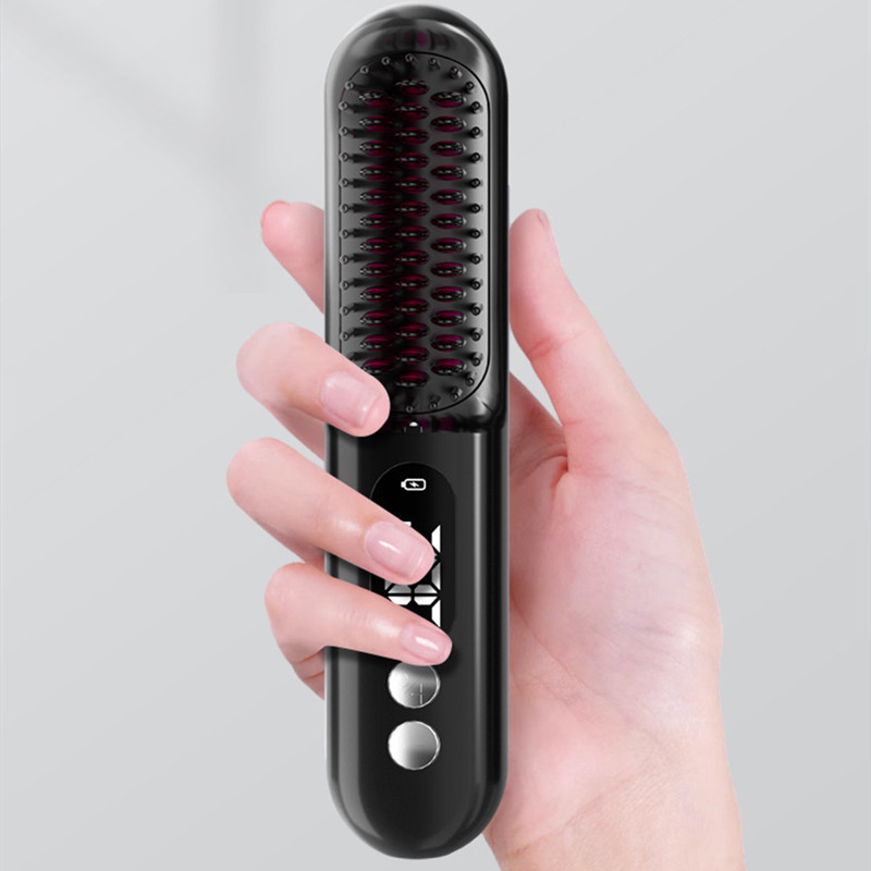 Wireless Charging Straight Comb | Portable Hair Brushes