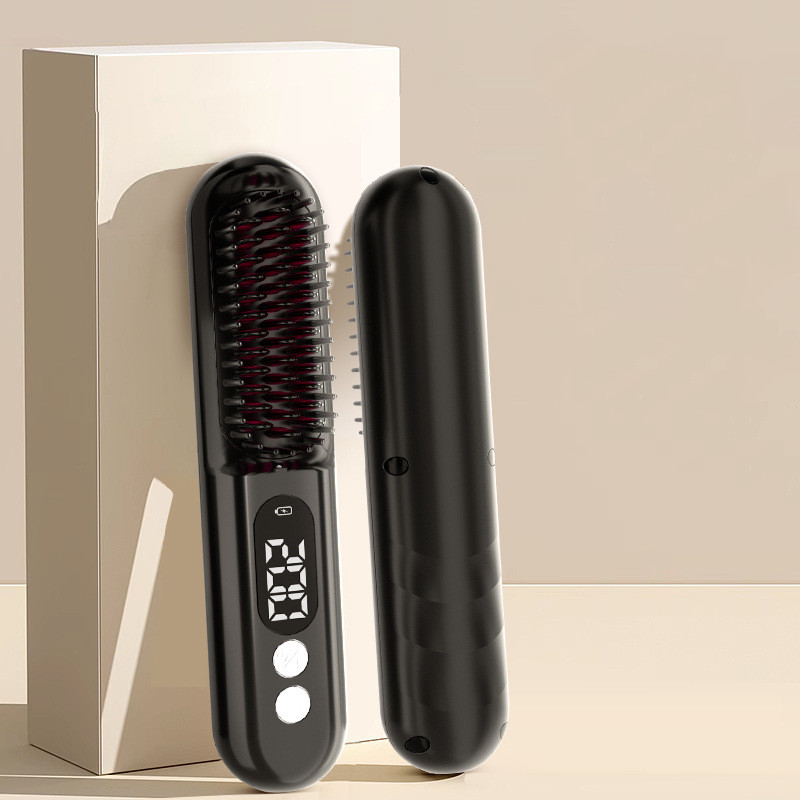 Wireless Charging Straight Comb | Portable Hair Brushes