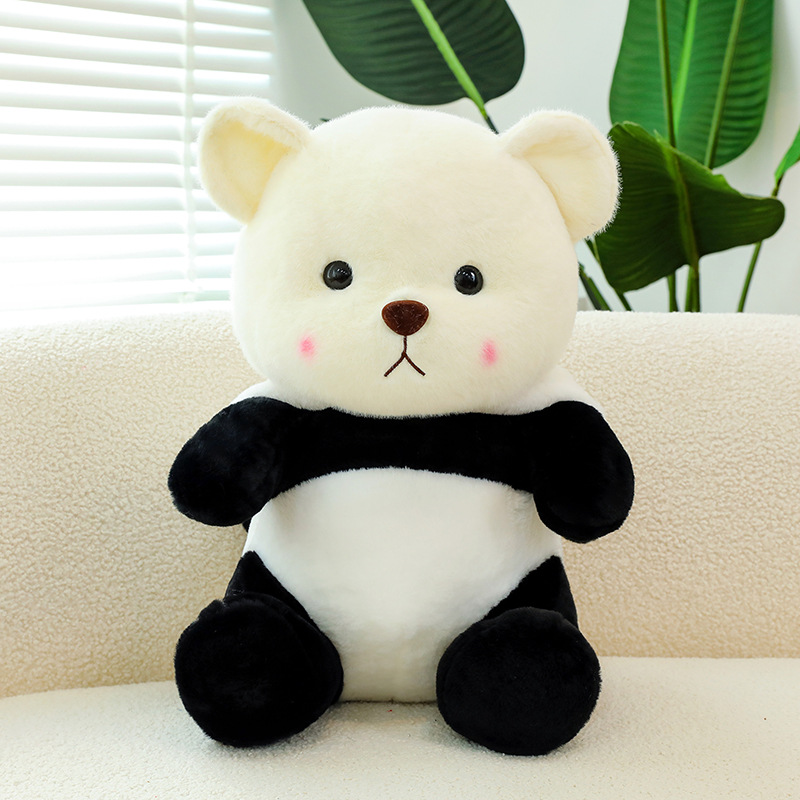 Cute Black White Panda Plushie