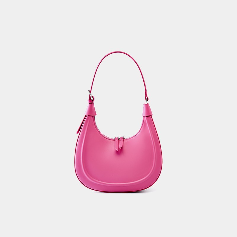 Crescent Shape Crossbody Leather Bag – YiQ Creations
