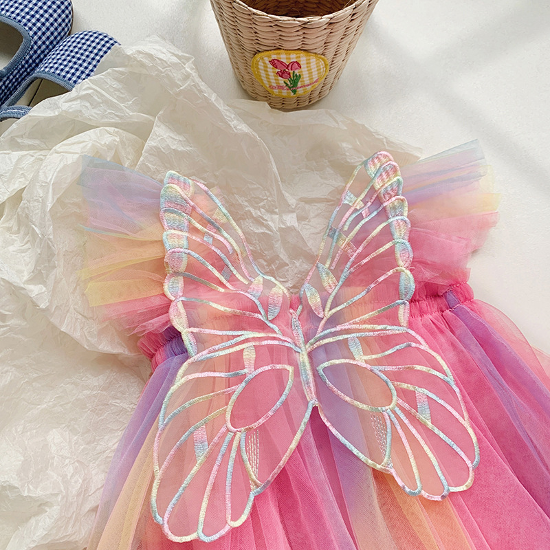 girls butterfly dress