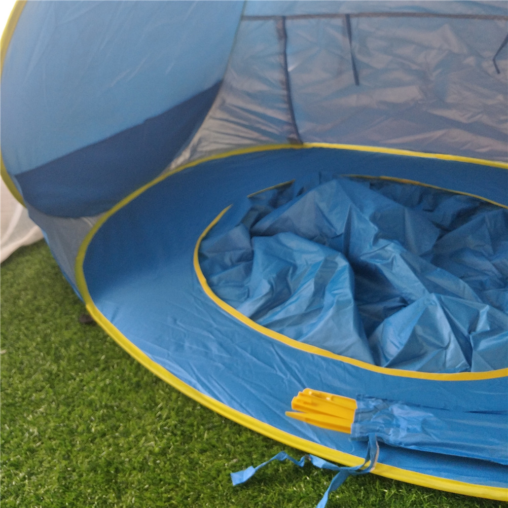 Premium UV-Protecting Baby Beach Tent BleuRibbon Baby