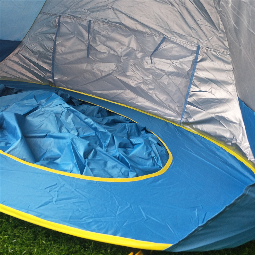 Premium UV-Protecting Baby Beach Tent BleuRibbon Baby