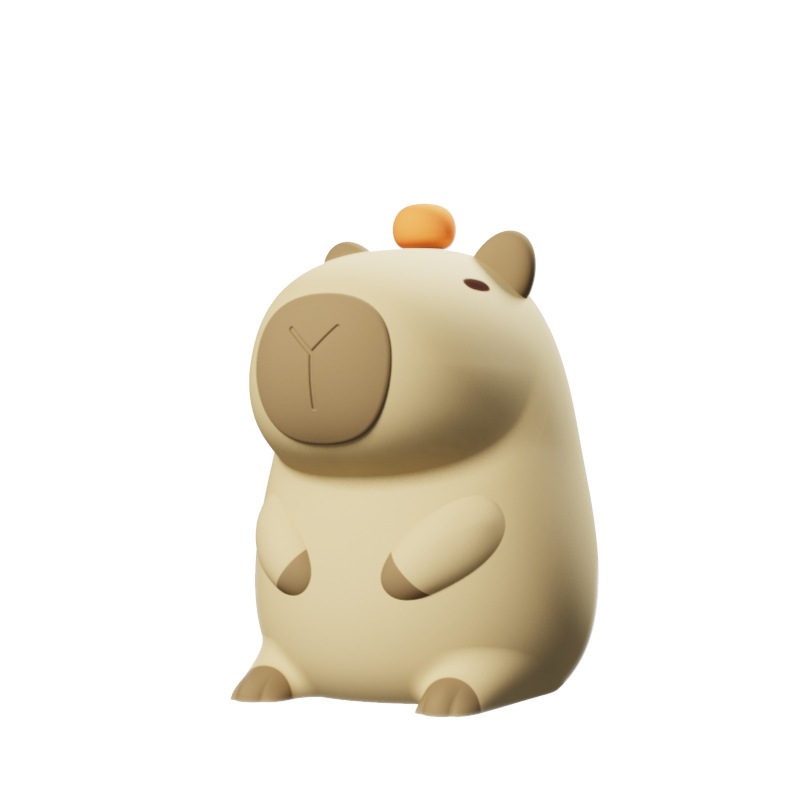 Cute Capybara Night Light Lamp