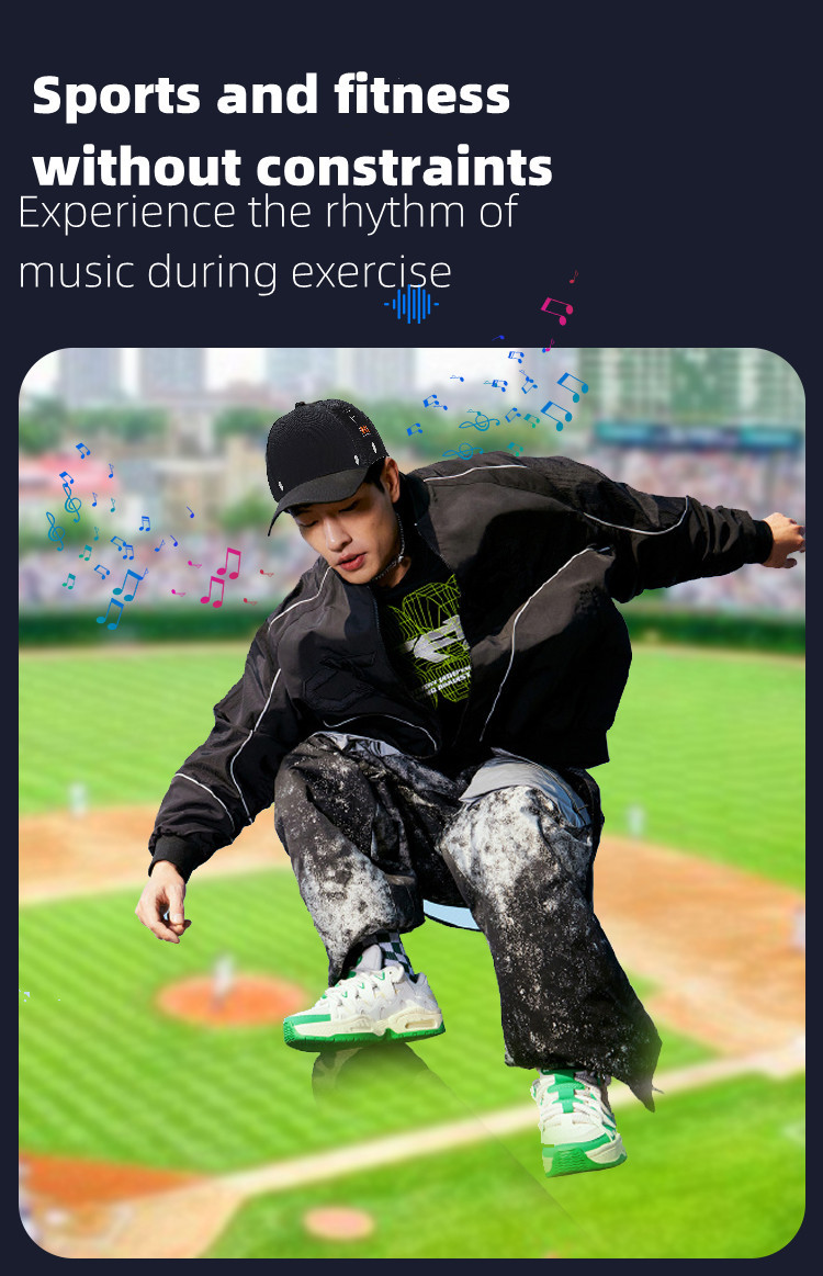 Sports and fitness without constraints - Experience the rhythm of music during exercise 