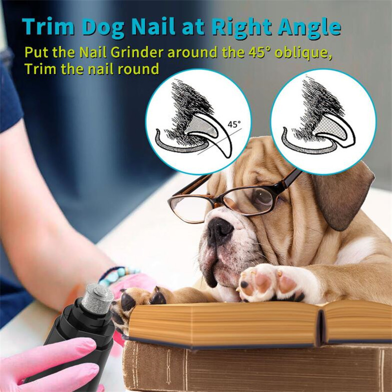 Metal Electric Pet Nail Trimmer Nail Clippers For Dogs