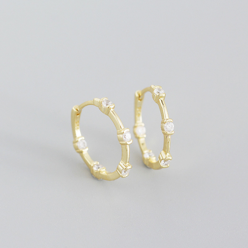 17973339 445a 4cb0 8791 46702f8f62b8 Geometric Micro Inlay Exaggerated Design Earrings