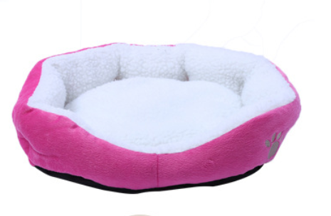 Colorful Washable Super Soft Dog Bed