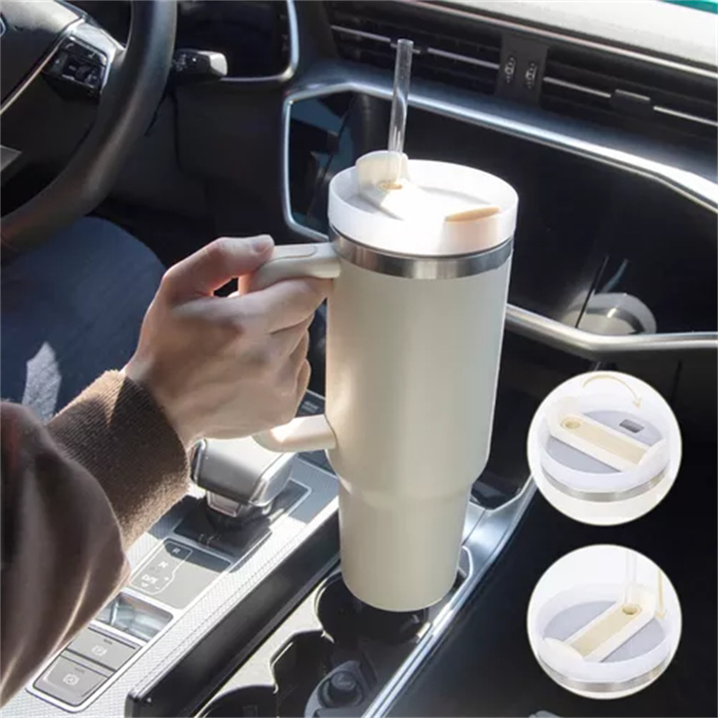 Winter Savings Clearance! Suokom Car Thermal Mug,450ML Car Insulation Cup Stainless Steel Insulation Cup Car Electric Heating Cup, Size: 8.5, Silver