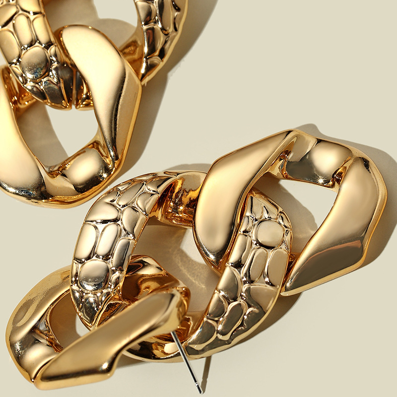 1f74ff89 8c64 4990 9540 c236e8e490c9 Gold Korean Fashion Personality Earrings Women