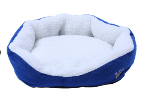 Colorful Washable Super Soft Dog Bed