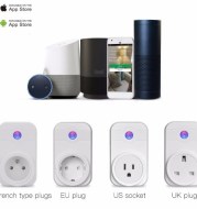 Home Automation Telephone Remote Control Timer Control Voice Control Wifi Smart Plug Work Jack with