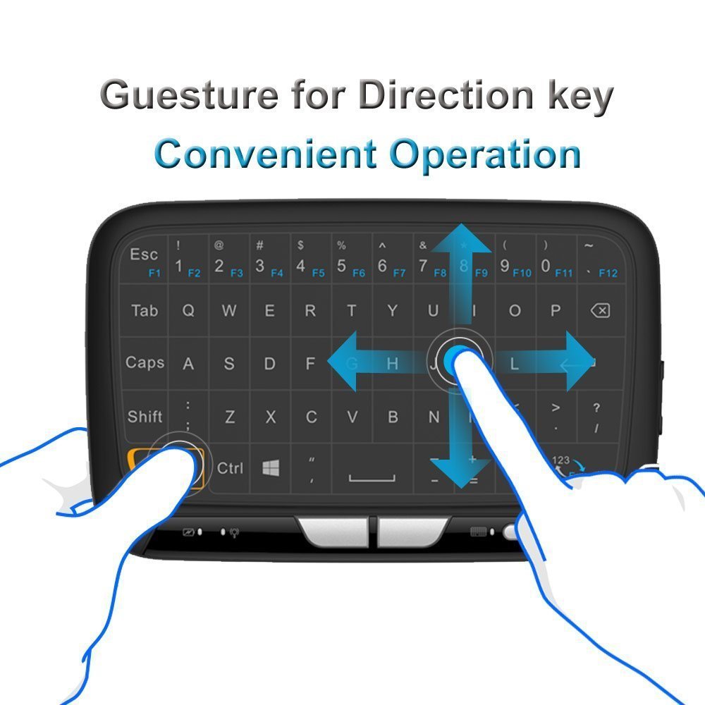 Mini H18 Wireless Keyboard 2.4GHz Air/Fly Mouse Remote Control Game Touchpad For Android TV Box