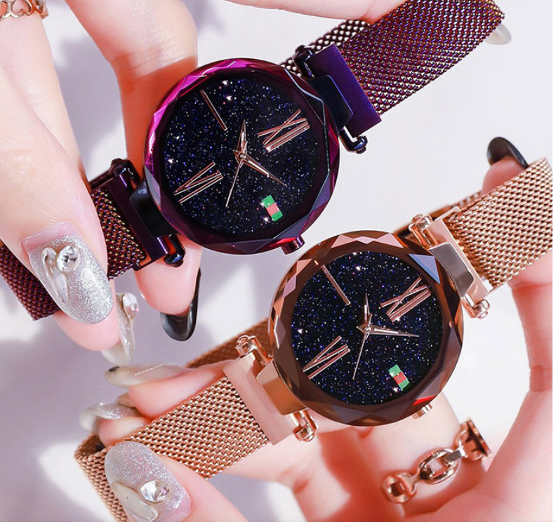 Luxury Women's Mesh Watch - Elegance and Brilliance in One Timepiece