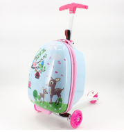 Children's trolley bag scooter trolley case suitcase luggage suitcase bag student trolley luggage box