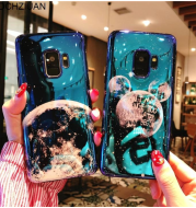 Planet Samsung s10plus mobile phone case for iPhone xsmax personality Blu-ray Huawei p20pro