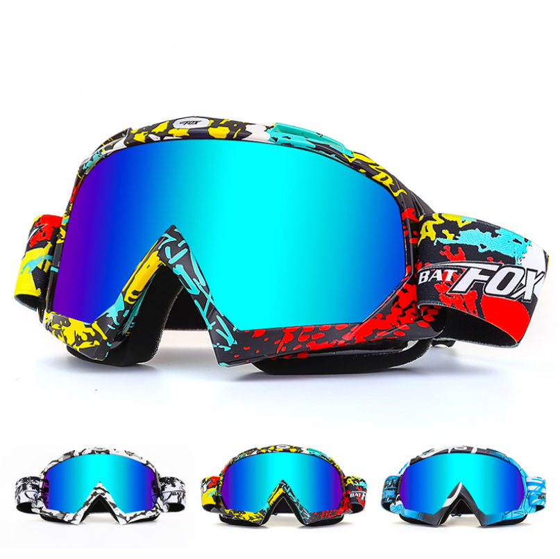 BAT-FOX Ski Goggles Double Layer UV400 Anti-Fog Adult ...