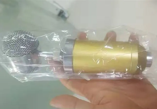 Color: Gold metal packaging - Direct manufacturers   condenser mic Anne condenser