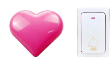 Model: Heart, Style: Style - wireless door bell