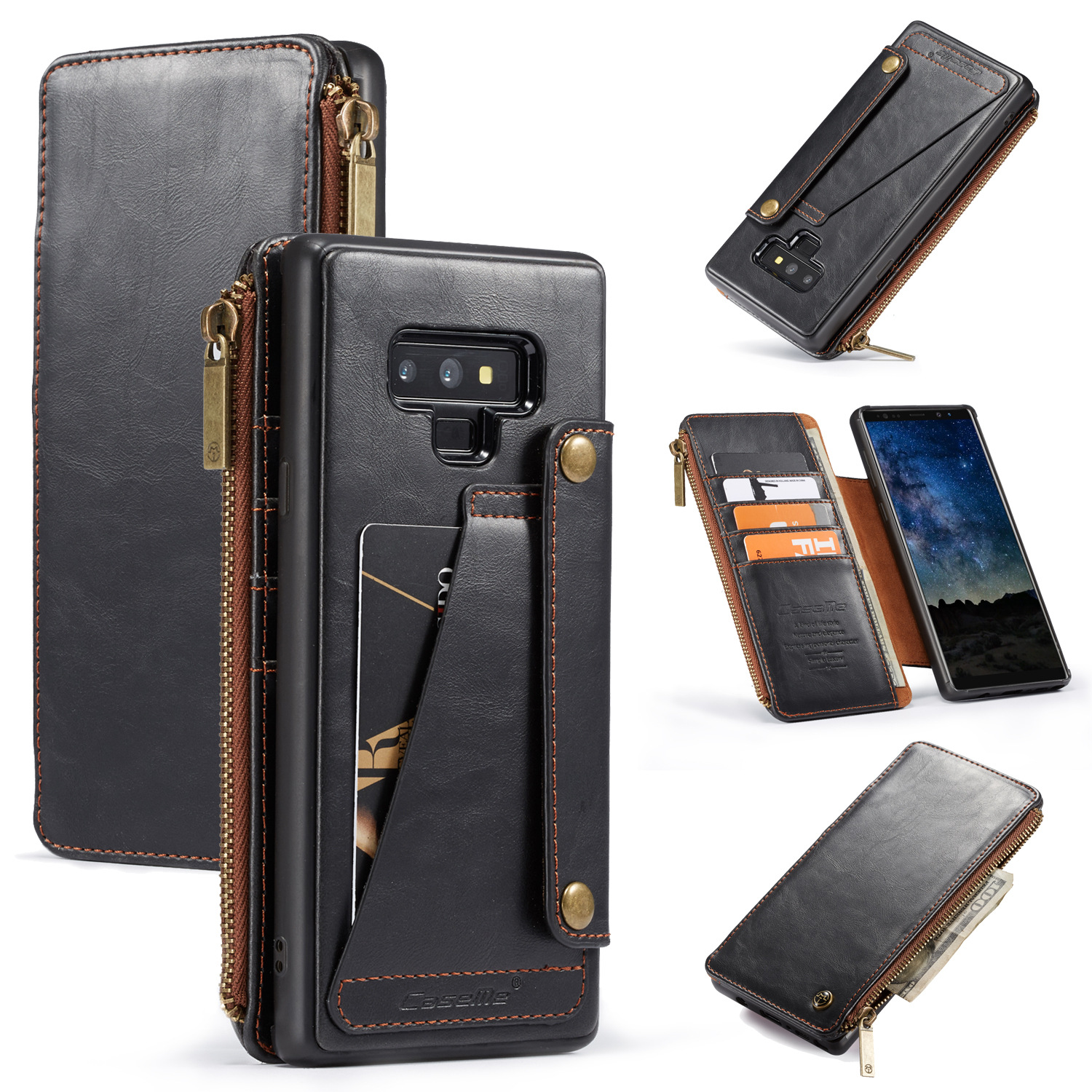 Leather case flip phone case CJdropshipping