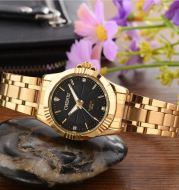 Luxury Brand Man Gold Dress Watches Stainless Steel