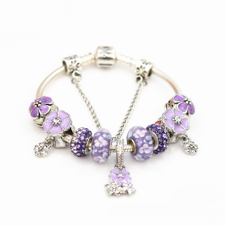 lilac jpandora bracelet