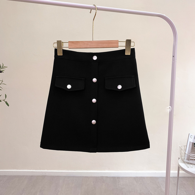 1162852330726 - Single high waist slim skirt