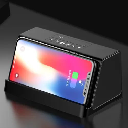 Wireless fast charging mini stereo car subwoofer wireless bluetooth speaker
