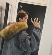 2021 winter new cotton suit Korean version of corduroy cotton men's trend in the long section of cotton jacket couple hooded jacket