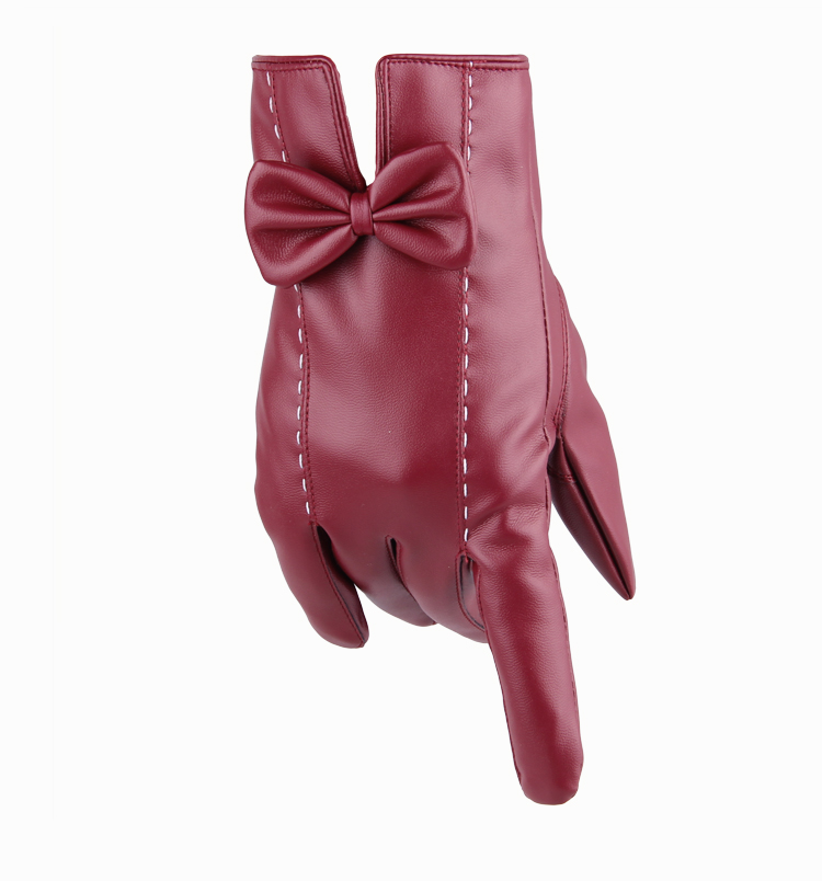 1863382080550 - Leather gloves female