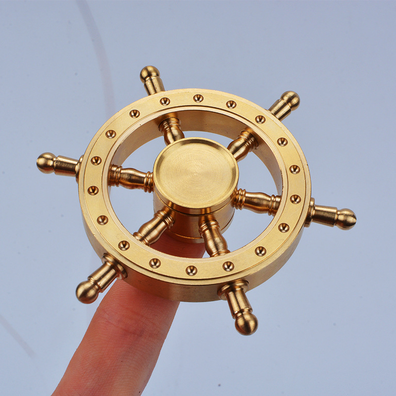 pirate wheel fidget spinner