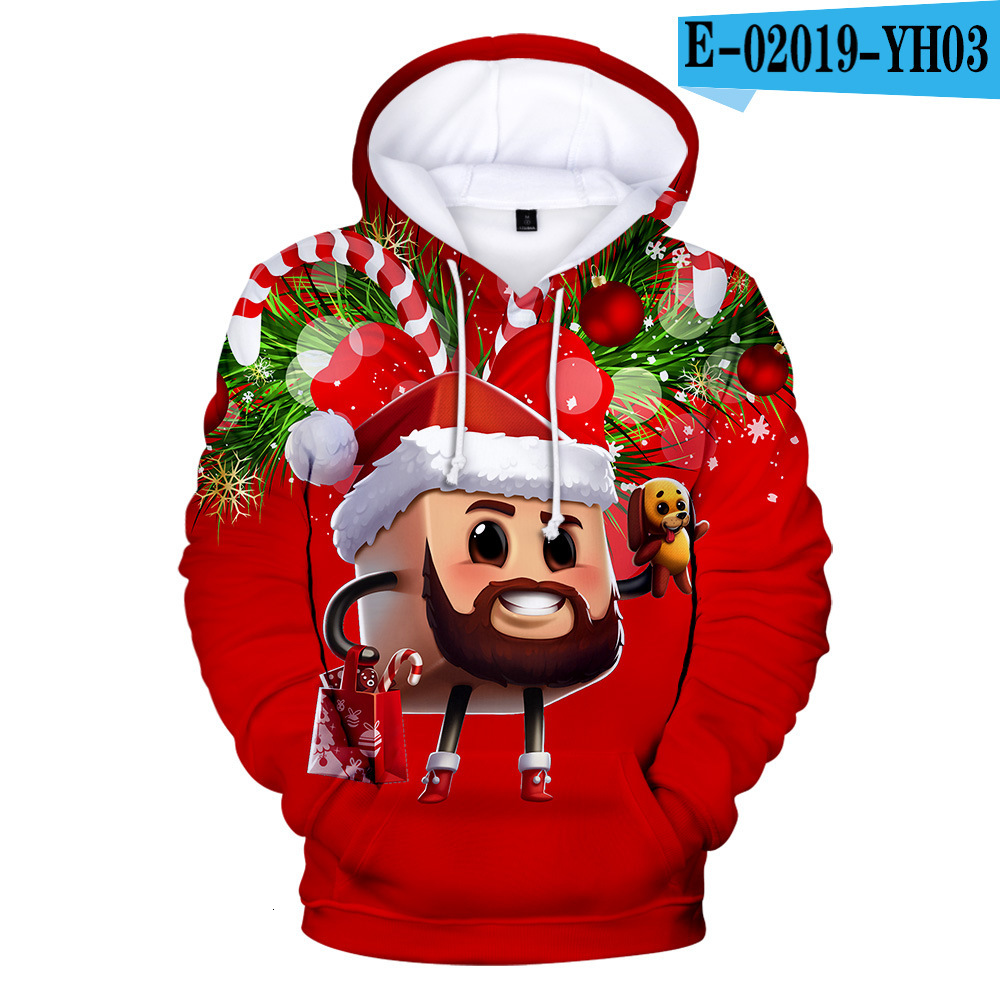 Title 12, 3D digital print sweater