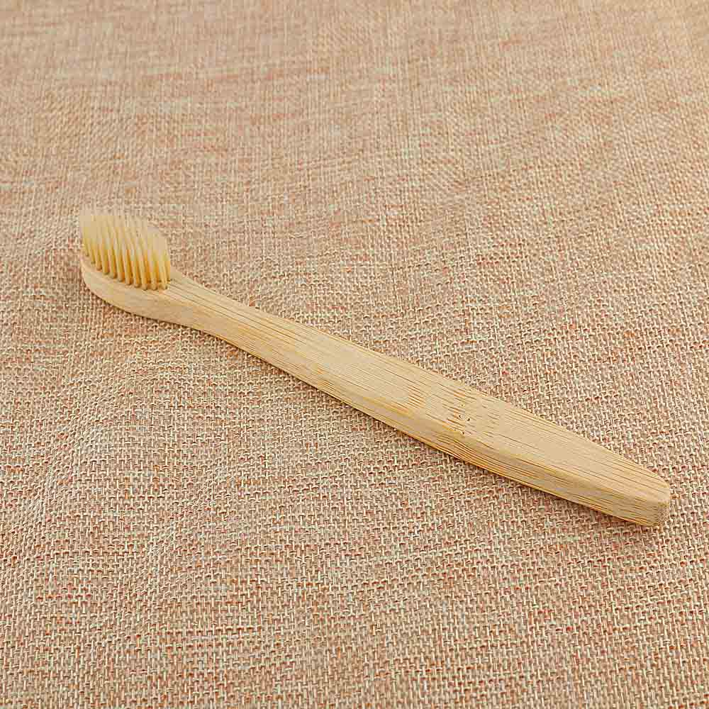 Natural Organic Bamboo Toothbrush Eco-Friendly Wood