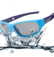 Silica gel riding sunglasses Outdoor boys and girls sunglasses Children's polarizing Sports Sunglasses