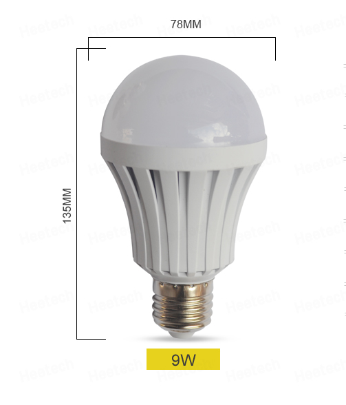 Color Temperature 6500K cold white Power 9W - LED emergency