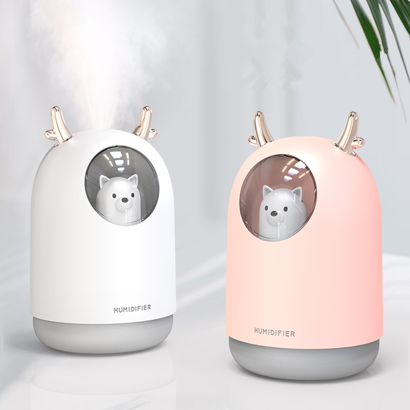 Cute Bear Mini Aromatherapy Hydrating Air Purifier